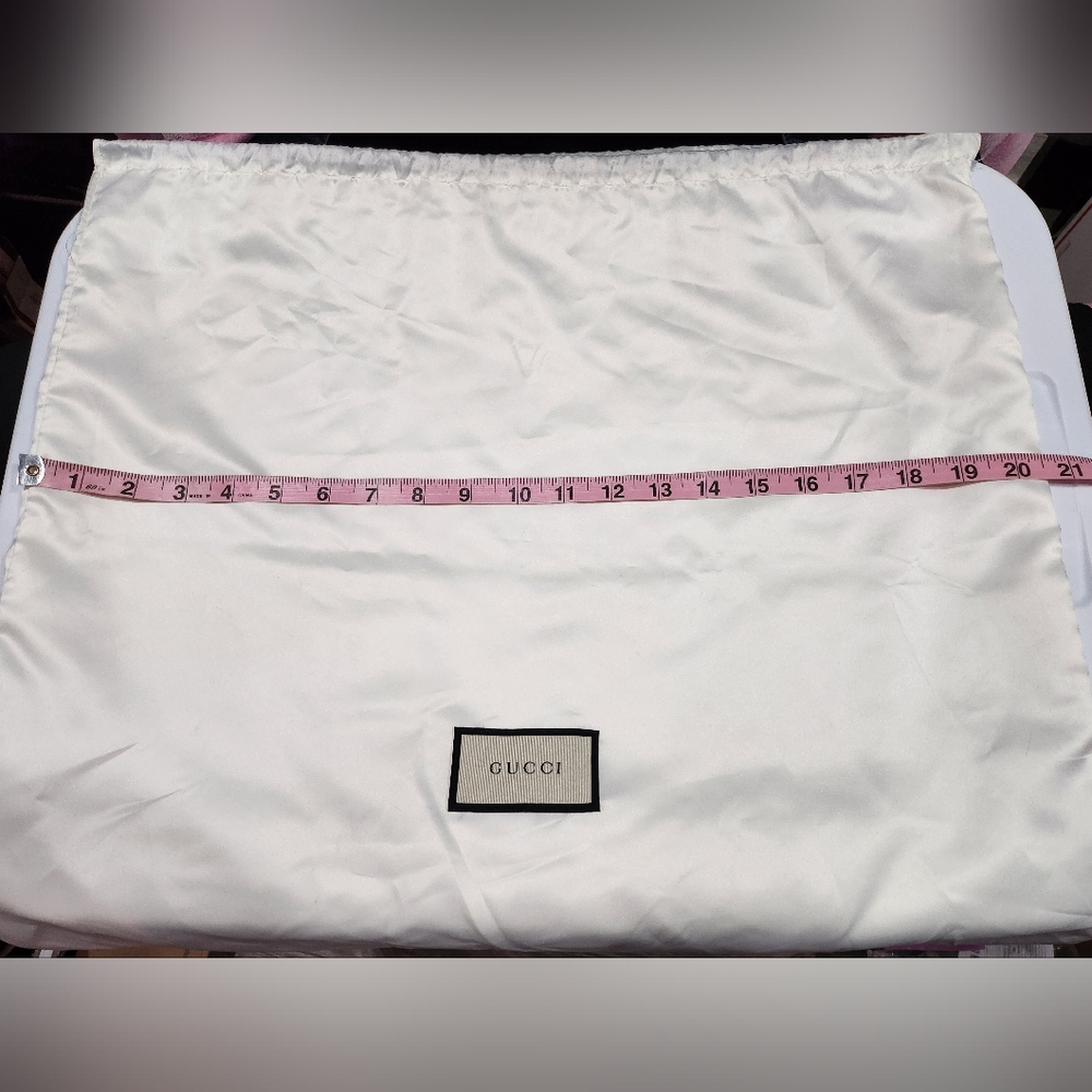 0041. Authentic Gucci White Dust Bag
